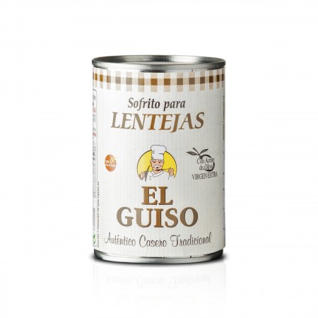 El Guiso - Sofrito para Lentejas - Schmorgemüse für Linsengerichte - 420g
