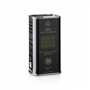 Oro del Desierto - Picual - BIO - 1000ml - Testsieger Feinschmecker Olivenöltest 2019 - Olio Award