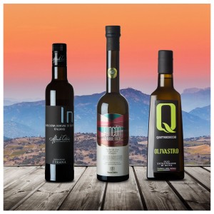 Testsieger Feinschmecker Olivenöltest 2023 - 3er-Paket intensiv fruchtig - Olio Award