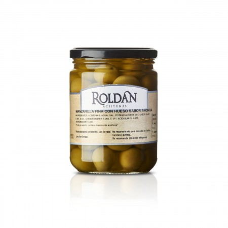 Manzanilla Oliven - mit Stein - 250g - Roldan