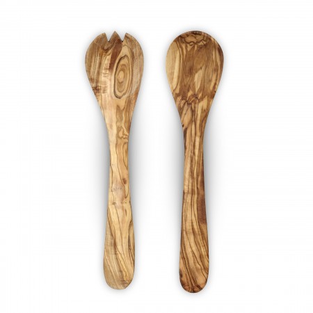 Olivenholz Salatbesteck - ca. 30cm