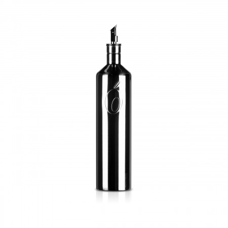 Edelstahlflasche Olivenöl mit Klappverschluss-Ausgießer 250ml