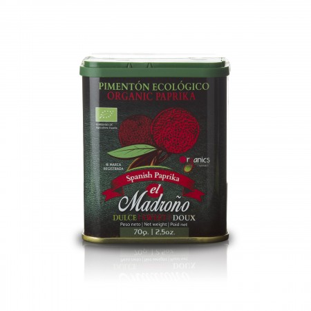 Pimentón Dulce Ecologico - Paprikapulver süß Bio - 70g - El Madroño