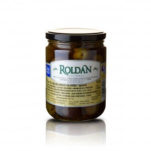 Violette Oliven - geteilt /eingelegt - 240g - Roldan   13002