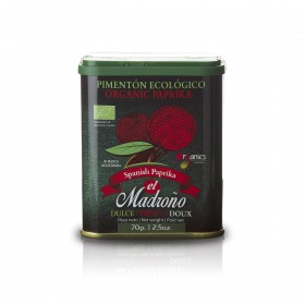 Pimentón Dulce Ecologico - Paprikapulver süß Bio - 70g - El Madroño