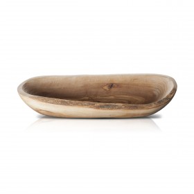 Olivenholz-Baguetteschale - ca. 40 x 10 cm
