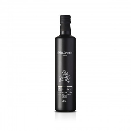 Monterosa Selection Olivenöl aus Portgual - 500ml Glasflasche (schwarz vergiegelt)