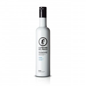 Capricho del Fraile  Frühe Ernte - Picual - 500ml Olivenöl in der Front-Ansicht