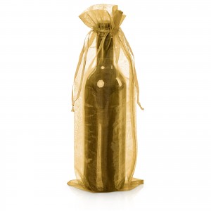 1er-Geschenkbeutel Organza gold