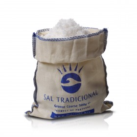 Marisol - Sal Tradicional - traditionelles Meersalz - grob - Bio - im Stoffbeutel - 500g