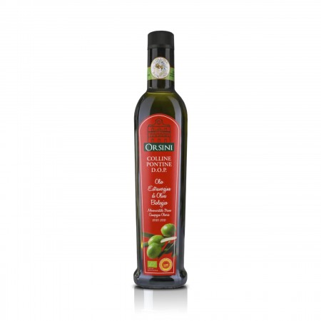 Orsini - Colline Pontine DOP - Bio - 500ml - Testsieger Feinschmecker Olivenöltest 2026 - Olio Award