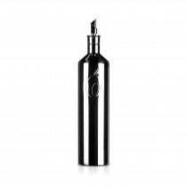 Ölflasche mit Klappverschluss-Ausgießer - Edelstahl - 0,5l von Oliopac