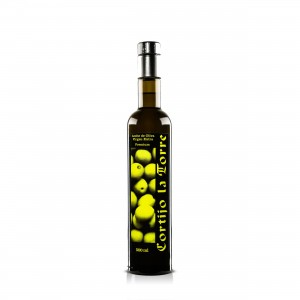 Cortijo la Torre - Premium - Picual - 500m in der 500ml Glas Flasche aus Jaen in Spanien 