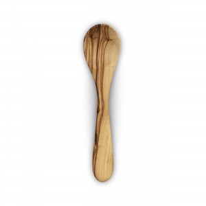 Olivenholz Kochlöffel oval - ca. 20cm   14051