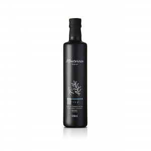 Monterosa Olivenöl der Sorte Picual aus Portugal in der 500ml Flasche aus schwarzemGlas