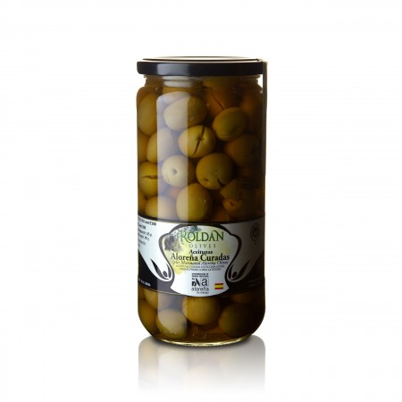 Aloreña Oliven DOP - geteilt /eingelegt - 425g - Roldan