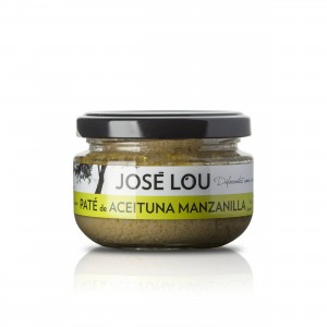 Paté von grünen Manzanilla Oliven - 110g - Aceitunas José Lou   13092