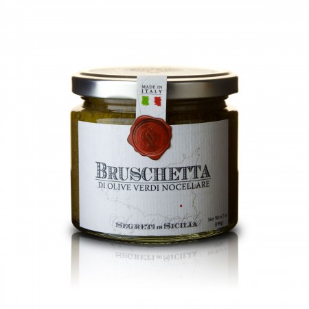Cutrera - Bruschetta von grünen Nocellara Oliven - 190g