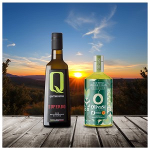 Feinschmecker Olivenöltest 2025 - 2er-Paket intensiv fruchtig - Olio Award