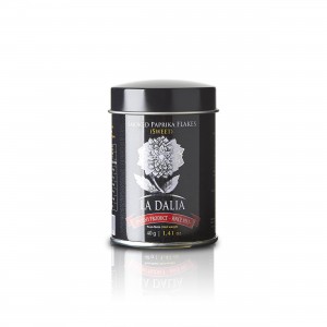 Paprikaflocken von La Dalia aus Spanien - süß in der Blechdose 40g