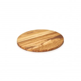 Olivenholz Brotzeitbrett rund - ca. 30cm