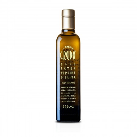 Crudo - Ogliarola - Extra Vergine - 500ml - Schiralli - Testsieger Feinschmecker Olivenöltest 2023 - Olio Award