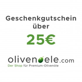 Geschenkgutschein über 25€