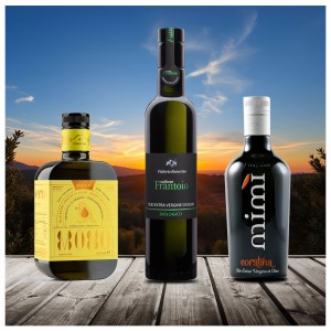 Testsieger Feinschmecker Olivenöltest 2025 - 3er-Paket Italien - Olio Award